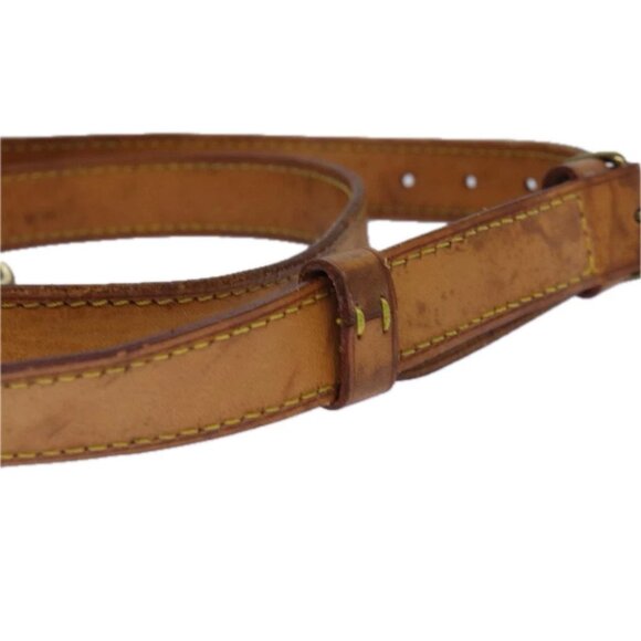 LOUIS VUITTON Adjustable Shoulder Strap Leather 35""""""""-42.1"""""""" Beig... - Picture 10 of 15